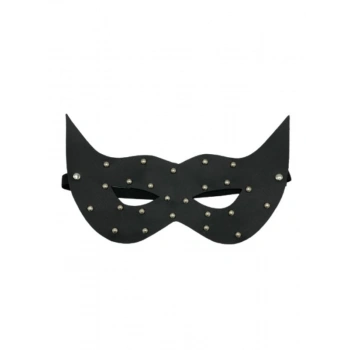 Siyah Deri Göz Maskesi