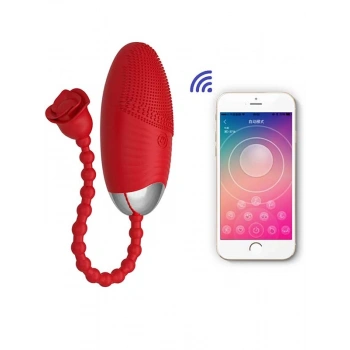Eskişehir Erotik Shop Telefon Kontrollü Yumurta Vibratör Kırmızı