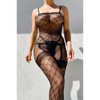 Eskişehir Erotik Shop Transparan Fantazi Vücut Çorabı Model No:50