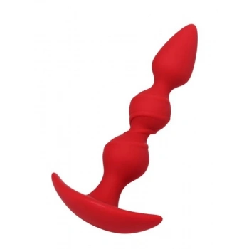 Eskişehir Erotik Shop Trio Anal Plug Kırmızı 16 cm