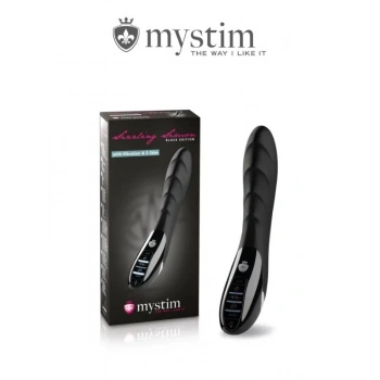 Eskişehir Shop Mystim Sizzling Simon Elektrikli Vibratör Siyah 27cm