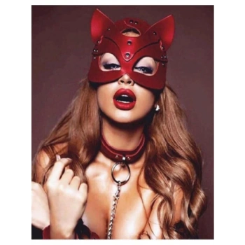 Fantazi Maske Tasma ve Kelepçe