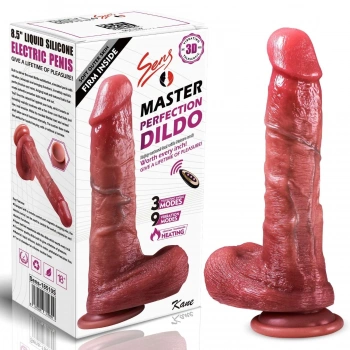Kane - Isıtmalı İleri Geri Hareketli ve Rotasyonlu Gerçekçi Damarlı Yapay Penis Vibrator