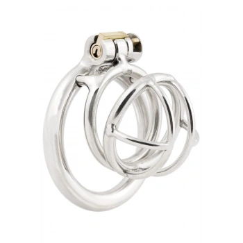 Metal Penis Kilidi Erkek Bekaret Cihazı Chastity Cock Cage Küçük Boy Penis Esaret Kafesi