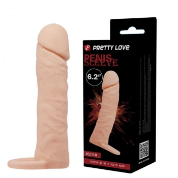 Uzatmalı Penis Kılıfı Penis Sleeve 6.2
