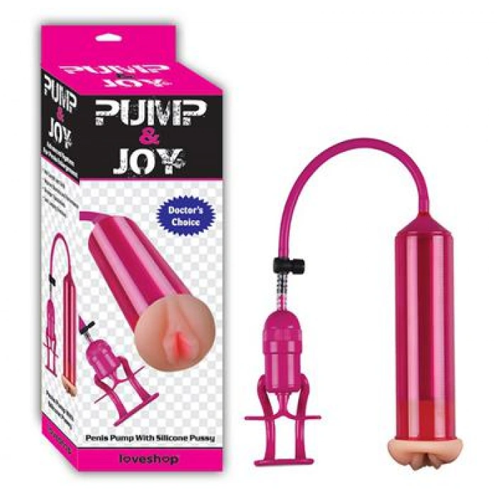 Realistik Vajina Girişli 20 CM Penis Vakum Pompası