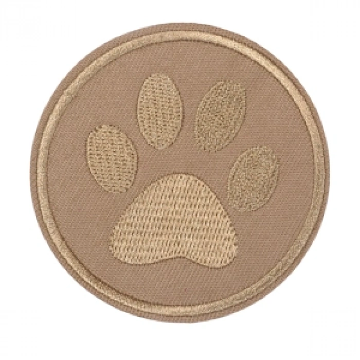 Aplike Ütü İle Yapışan Kahve Pati Arma 5 Cm