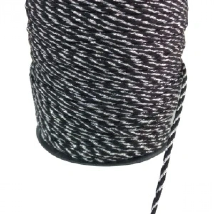 Bileklik İpi, Hediye Paketleme İpi, Şans, Bereket, Aşk, Şifa, Güç 1 Mm Pamuk  1 Metre Siyah