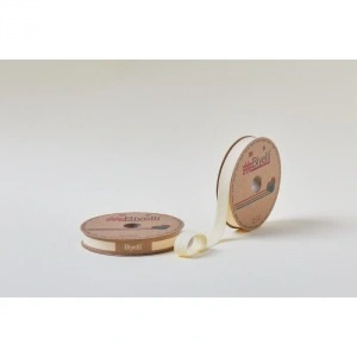 Biye Koton Katlı D06 Sarı 2 Cm 25 Metre %65 Koton %35 Polyester