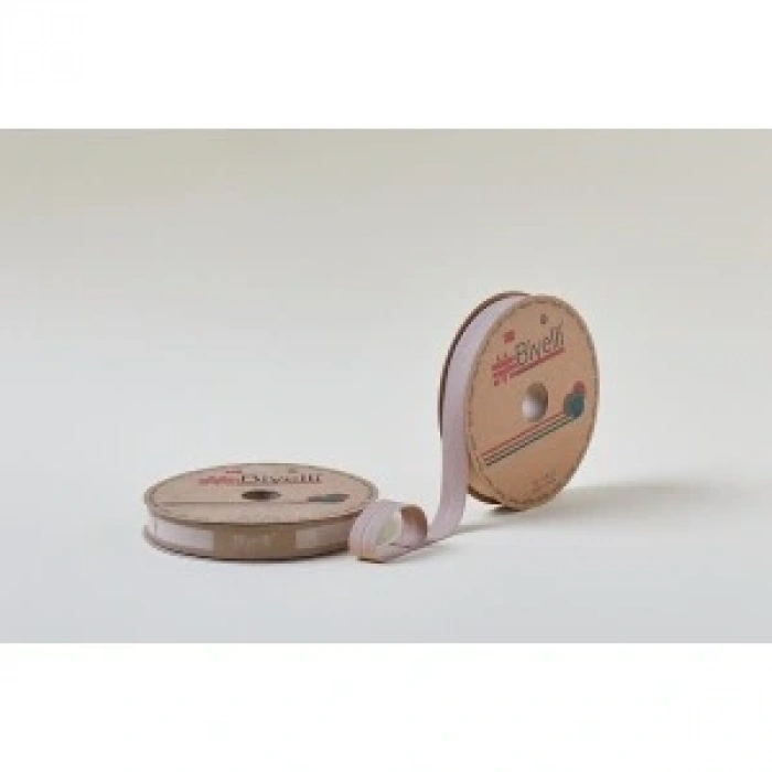 Biye Koton Katlı D57 Açık Kahve 2 Cm 25 Metre %65 Koton %35 Polyester