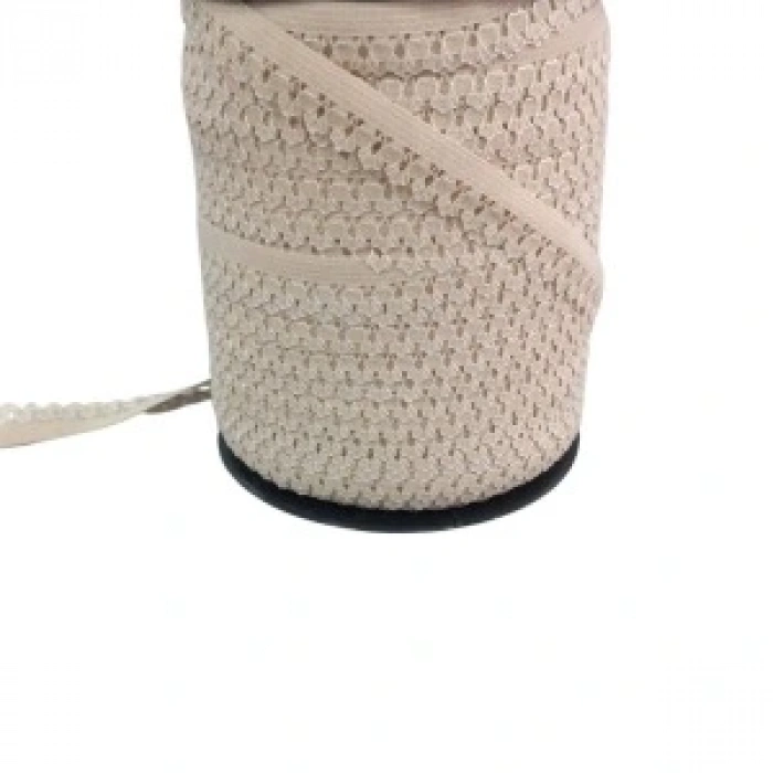 Çamaşır Askısı Şerit En 1 Cm Bej 5 Metre