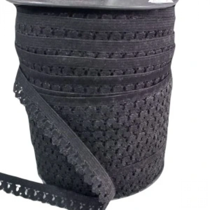 Çamaşır Askısı Şerit En 1 Cm Siyah 1 Metre