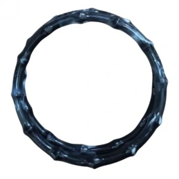 Çanta Sapı Akrilik Yuvarlak Siyah