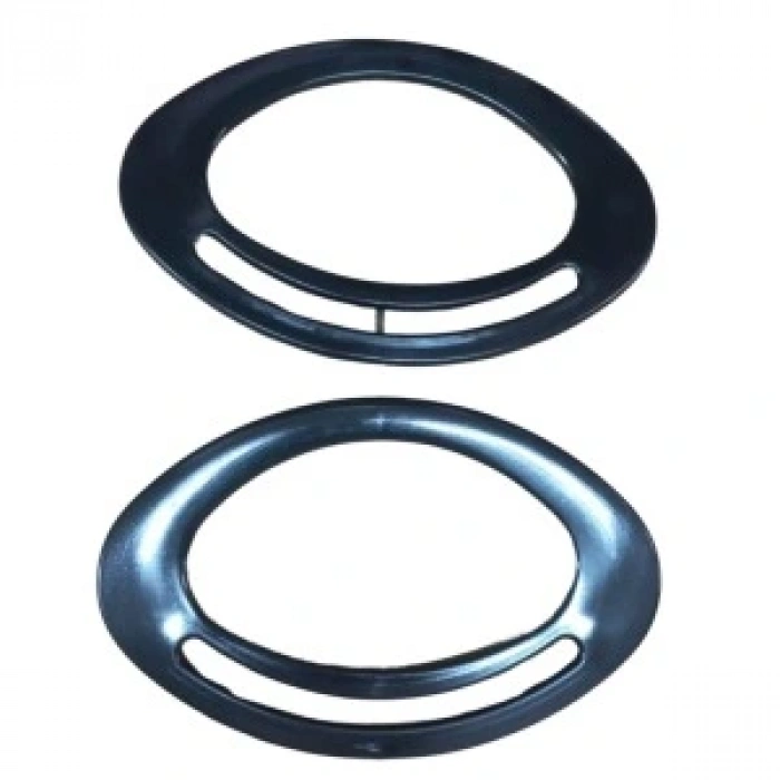 Çanta Sapı Oval Siyah 18 Cm