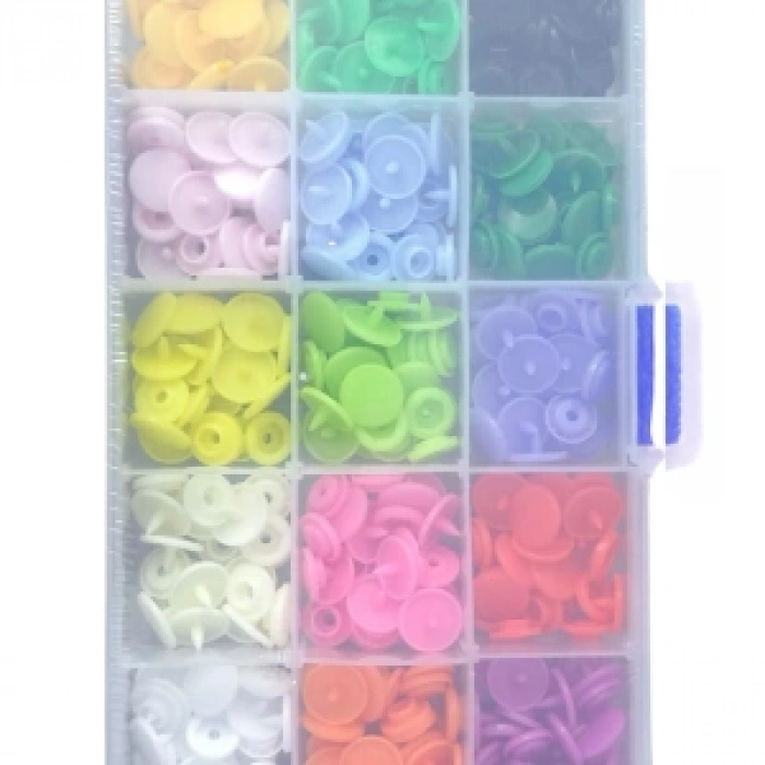 Çıt Çıt Plastik Set Renkli 180 Adet