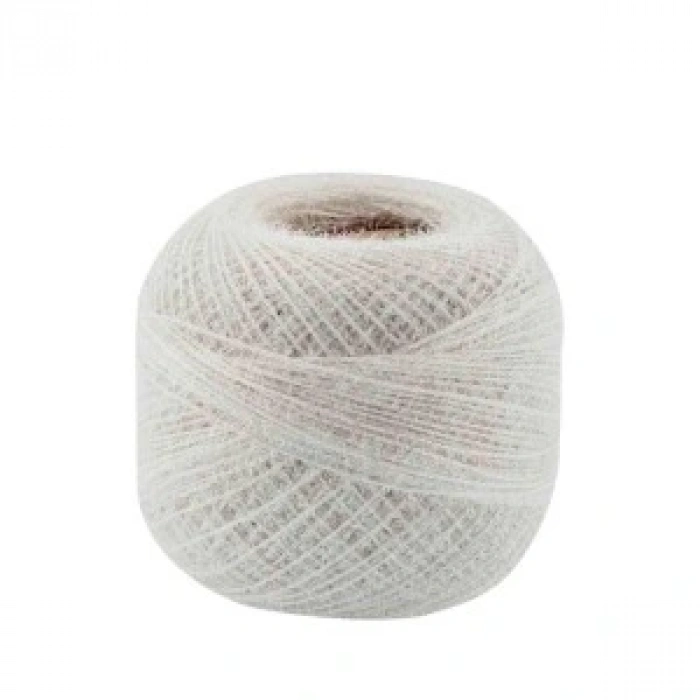 Çok Amaçlı Örgü Ve Nakış İpi Beyaz 6004