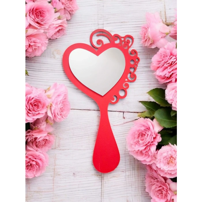 DKTT Tasarım Ahşap El Aynası