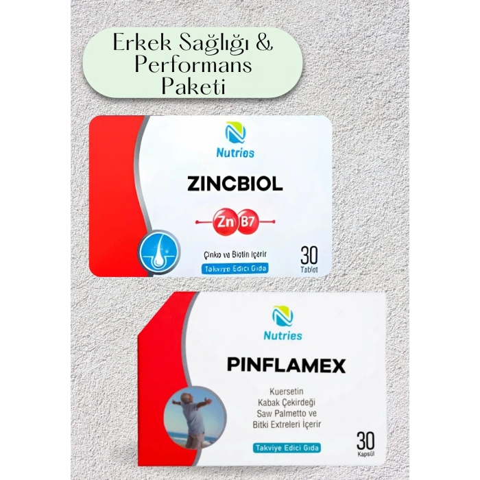 Erkek Sağlığı & Performans Paketi – Güç, Destek Ve Vitalite