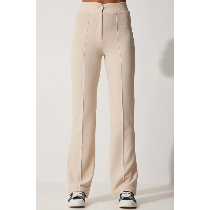 İthal krep kumaş palazzo pantolon