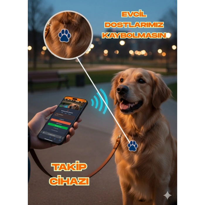 Kedi & Köpek Akıllı Takip Cihazı