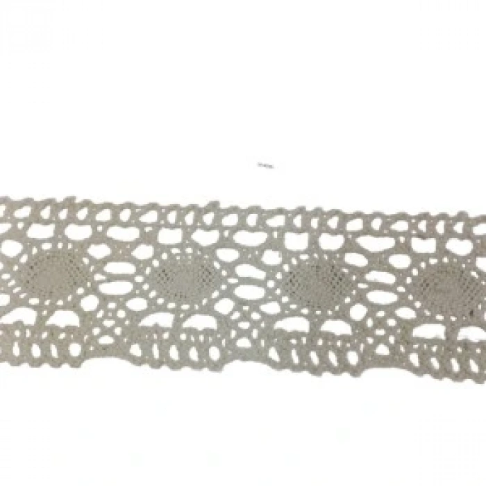Kopanaki Dantel En 5 Cm Badem Model Krem 5 Metre
