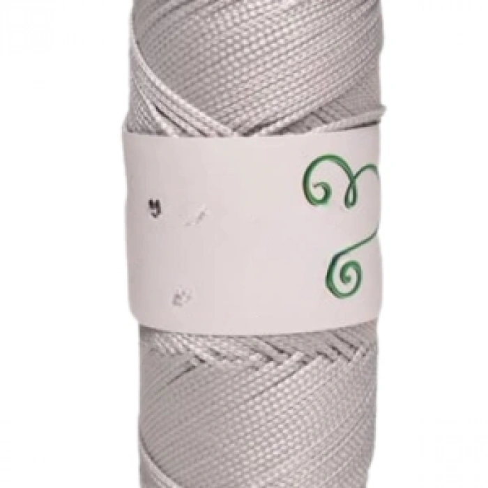 Makrome İpi 3mm Polyester Gri