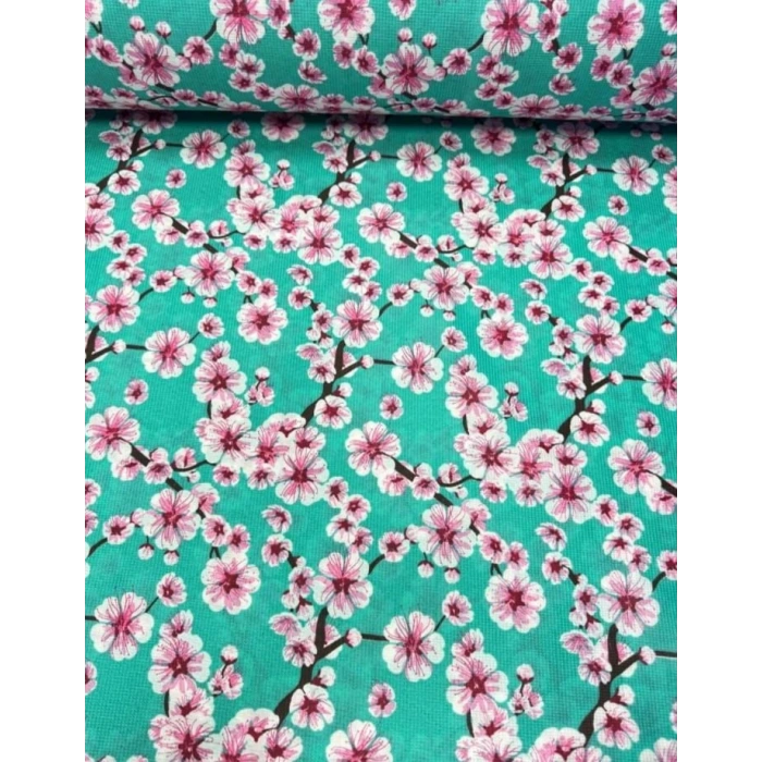 Masa Örtüsü & Piknik Örtsü -Raşel Kumaş 120 cm X 160 cm -Çiçek Desenli