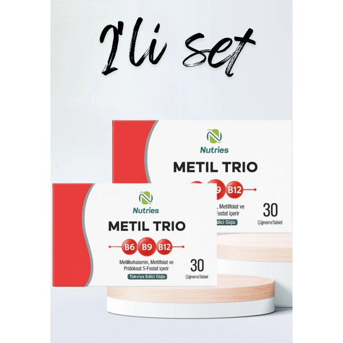 Metil B12 Çiğneme Tableti – 2’li Avantaj Paketi