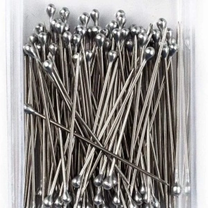 Minelli İğne Kutulu Metal Başlı 100lü