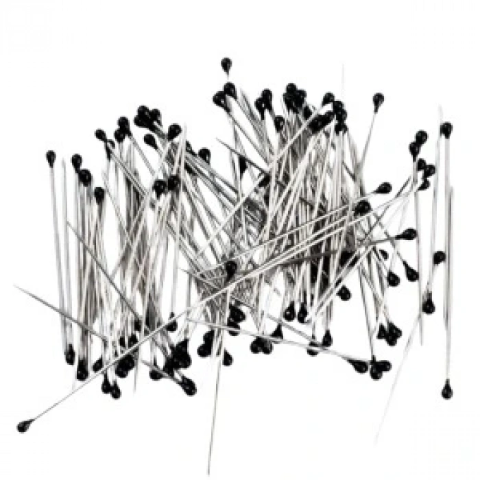 Minelli İğne Kutulu Siyah Başlı 100lü