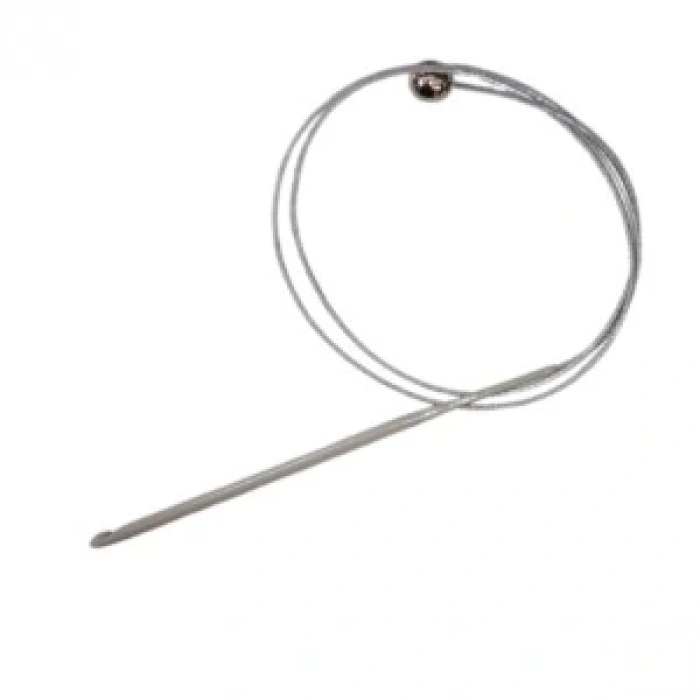 Misinalı Çelik Stoplu Tığ Şiş 4 Numara 60 Cm