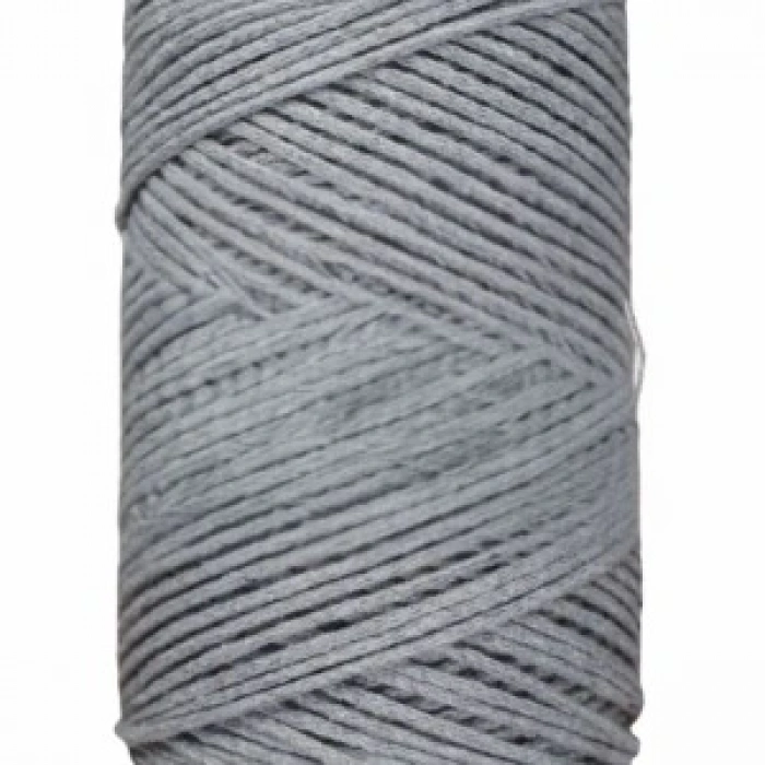 Pamuk Makrome 2 Mm Gri