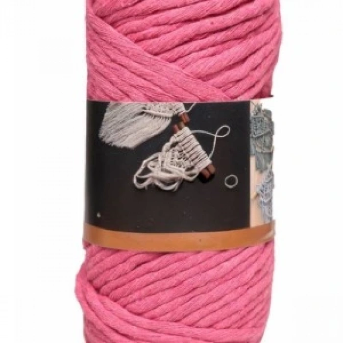 Pamuk Makrome 2 Mm Şeker Pembe