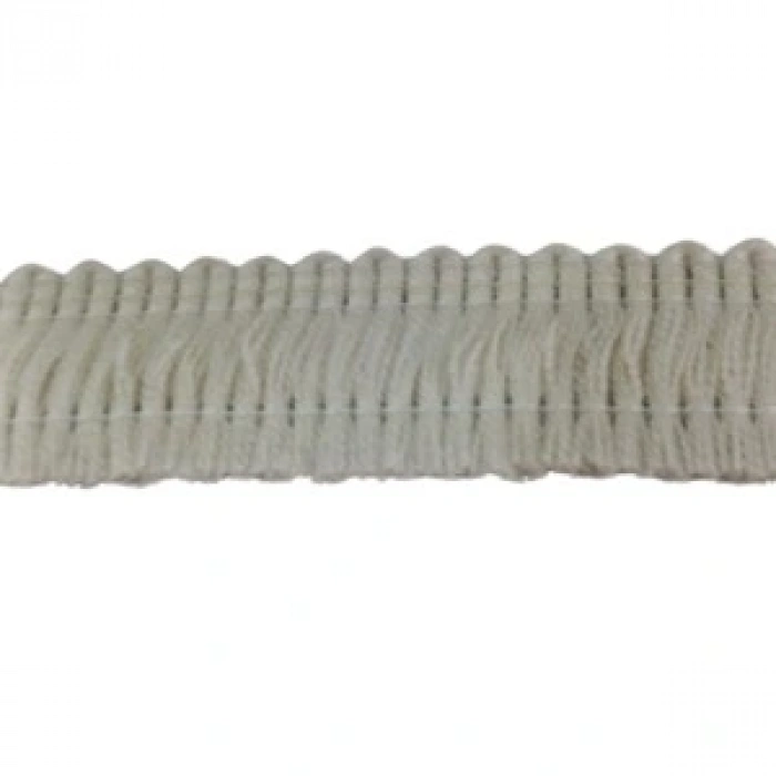 Pamuk Püskül Şerit En 3 Cm Krem 1 Metre