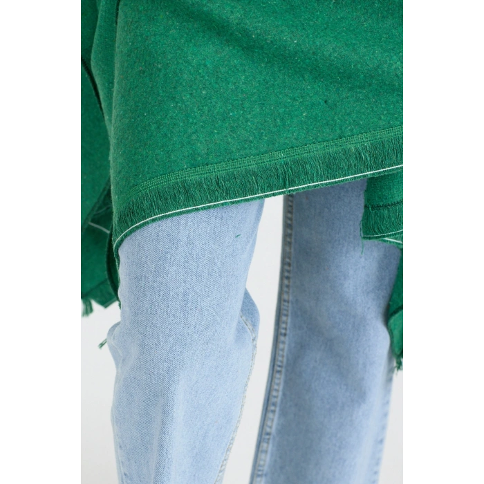 Panço - Pamuk Polyester Karışımlı Şık ve  Kaliteli Kumaş-Yeşil