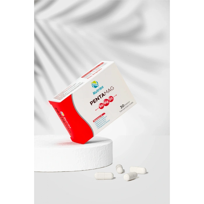 Pentamag Magnezyum Takviyesi 30 Kapsül – 3’lü Ekonomik Set