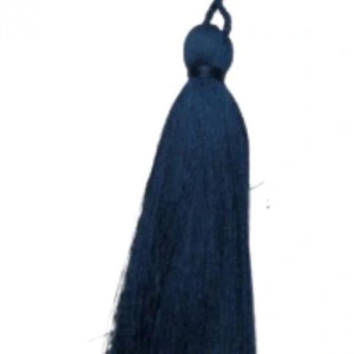 Püskül Tekli 10 Cm 1 Adet Lacivert