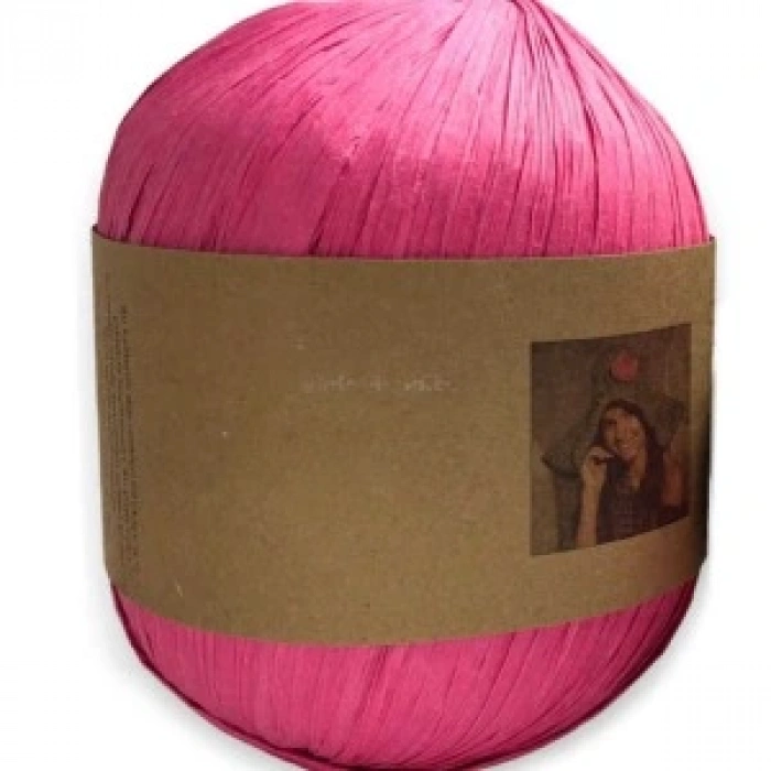 Rafya İp 50 Gr Fuşya 75