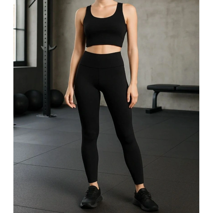 Toparlayıcı Tayt Siyah