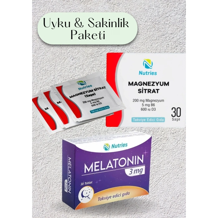 Uyku & Sakinlik Paketi – Geceyi Dinlenmiş Karşılayın