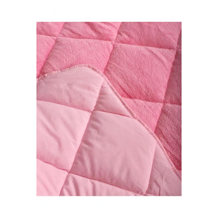 WELSOFT YORGAN TEK KİŞİLİK 155*220 YORGAN-Pembe