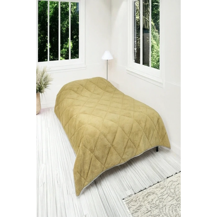 WELSOFT YORGAN TEK KİŞİLİK 155*220 YORGAN-Yeşil