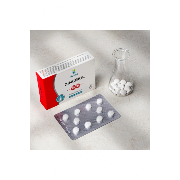 Zincbiol Çinko Takviyesi 30 Tablet – 3’lü Ekonomik Set