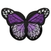 Aplike Ütü İle Yapışan Kelebek Mor Arma 7x5 Cm