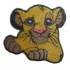 Aplike Ütü İle Yapışan Küçük Kaplan Arma 3x4 Cm