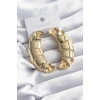 Pirinç Gold Renk Kruvasan Model Kadın Küpe - TJ-BKP8251