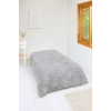 WELSOFT YORGAN TEK KİŞİLİK 155*220 YORGAN-Gri