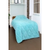 WELSOFT YORGAN TEK KİŞİLİK 155*220 YORGAN-Turkuaz