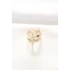 Yıldız Model Gold Renk Ayarlanabilir Yüzük - TJ-BYK3144