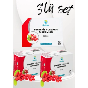 Berberis Vulgaris Takviye Edici Gıda 60’lı – 3’lü Ekonomik Set
